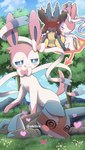 Rating: s
ID: 5664082
Date: 2025-06-24 02:28:45 -0400
Status: pending
Score: 13
2025 abilirn absurd_res ambiguous/ambiguous ambiguous_gender anthro blue_eyes blush bow_(anatomy) canid canine cloud directional_arrow duo eeveelution embarrassed eyes_closed feral fur generation_4_pokemon generation_6_pokemon grass half-closed_eyes heart_symbol hi_res kissing licking licking_lips lucario lying mammal mountain multicolored_body narrowed_eyes nintendo on_front paws pink_body pink_fur plant pokemon pokemon_(species) ribbons_(anatomy) signature sky spikes spikes_(anatomy) spiral spiral_eyes sylveon tail teeth tongue tongue_out tree white_body white_fur yellow_body yellow_fur post #5664082