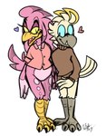 Rating: s
ID: 5057134
Date: 2024-09-17 18:14:00 -0400
Status: active
Score: 1
2019 3_toes 4_fingers accipitrid accipitriform anthro avian beak beastofeuthanasia bird black_claws blonde_hair blue_eyes bottomless bottomless_anthro bottomless_male brown_clothing brown_sweater brown_topwear button_(fastener) claws clothed clothing cockatoo colored_sketch dated digital_media_(artwork) duo eagle eyelashes fangs feather_hair feather_hands feathers feet fingers gniloy green_eyes grey_beak hair half-closed_eyes heart_symbol hearts_around_head hi_res long_hair looking_at_viewer male male/male markings multicolored_hair narrowed_eyes open_mouth open_smile pallas's_sea_eagle parrot partially_clothed_anthro partially_clothed_male pink_body pink_dress_shirt pink_feathers pink_hair pink_spots pink_tail poleta_(beastofeuthanasia) pseudo_hair pupils sea_eagle short_hair signature simple_background sketch slit_pupils smile spots spotted_body spotted_feathers sweater tail tail_feathers talons teeth thin_eyebrows toe_claws toes toothed_beak topwear two_tone_hair white_background white_body white_feathers white_tail year post #5057134