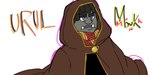 Rating: s
ID: 5548411
Date: 2025-05-04 12:23:42 -0400
Status: active
Score: 0
black_hair blue_eyes brown_clothing cloak clothed clothing eyebrows grey_body grey_skin guide_lines hair half_orc hi_res hood_up humanoid looking_at_viewer male orc p_rindustries scarf sharp_teeth simple_background solo teeth text thick_eyebrows post #5548411
