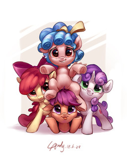 2018 apple_bloom_(mlp) cozy_glow_(mlp) cutie_mark earth_pony equine female feral friendship_is_magic group hair hair_bow hair_ribbon hi_res hooves horn horse luciferamon mammal my_little_pony pony ribbons scootaloo_(mlp) smile sweetie_belle_(mlp) tongue tongue_out unicorn young
Rating: Safe
Score: 2
User: lemongrab
Date: June 25, 2018 2018 apple_bloom_(mlp) cozy_glow_(mlp) cutie_mark earth_pony equine female feral friendship_is_magic group hair hair_bow hair_ribbon hi_res hooves horn horse luciferamon mammal my_little_pony pony ribbons scootaloo_(mlp) smile sweetie_belle_(mlp) tongue tongue_out unicorn young
Rating: Safe
Score: 2
User: lemongrab
Date: June 25, 2018