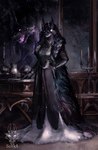 Rating: s
ID: 5666168
Date: 2025-06-25 03:51:17 -0400
Status: active
Score: 1
altered_reflection anthro black_body black_fur bone candle clothed clothing decanter_(object) demon drawing_sofa fangs felid female fur horn mammal mirror pointy_ears purple_eyes purple_glow reflection skull skull_head solo teeth post #5666168