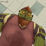 Rating: s
ID: 5624617
Date: 2025-06-06 14:41:24 -0400
Status: active
Score: 8
1:1 2024 alex_(jrbart) anthro barbell_piercing blush body_hair brown_hair brown_nipples chest_hair circular_barbell_piercing clothed clothing crazydrak crocodile crocodilian dated eyebrow_piercing eyebrow_ring facial_piercing front_view glistening glistening_eyes green_body green_scales hair hi_res inside looking_at_viewer looking_down male multiple_piercings muscular muscular_anthro muscular_male nipples nose_piercing pecs piercing red_clothing red_topwear reptile ring_piercing scales scalie septum_circular_barbell septum_piercing short_hair signature solo topwear yellow_eyes post #5624617