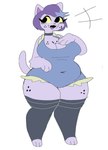 Rating: s
ID: 3217287
Date: 2022-03-10 19:15:47 -0500
Status: active
Score: 62
2020 anthro barefoot belly big_belly big_breasts black_bars blue_clothing blue_hair blush breasts catty_(undertale) choker cleavage clothed clothing deep_navel digital_media_(artwork) domestic_cat fangs feet felid feline felis female freckles front_view fur hair hand_on_breast hi_res jewelry leggings legwear letterbox looking_away mammal markings multicolored_hair navel navel_outline necklace open_mouth open_smile overalls overweight overweight_anthro overweight_female paws puppkittyfan1 purple_body purple_fur purple_hair short_hair shortalls simple_background smile solo spots spotted_markings standing teeth thick_calves thick_thighs thigh_highs tight_clothing tight_overalls tongue two_tone_hair undertale undertale_(series) wide_hips yellow_sclera post #3217287