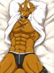 Rating: s
ID: 730592
Date: 2015-09-19 16:01:25 -0400
Status: active
Score: 27
3:4 abs anthro bed biped bone_frill brown_body brown_skin ceratopsian clothed clothing collar digital_media_(artwork) dinosaur frill_(anatomy) front_view furniture hands_behind_head horn looking_at_viewer lying male manly muscular muscular_anthro muscular_male on_back on_bed open_clothing open_shirt open_topwear ornithischian pecs prehistoric_species quads reptile ryuukikeito scalie serratus shaded shirt simple_background snout solo spread_legs spreading teenage_mutant_ninja_turtles thick_thighs topwear traximus triceraton underwear zipper zipper_underwear post #730592