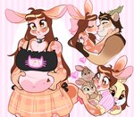 Rating: s
ID: 4776959
Date: 2024-05-11 16:17:35 -0400
Status: active
Score: 31
2023 ahoge anthro bambi_(film) belly belly_squish bottomwear brown_hair cat_lingerie cherry_blossom cleavage_cutout clothed clothing cougar cutout disney duo felid feline female fer_(ferwanwan) ferwanwan flower hair horn javier_(scraphead) kissing lagomorph leporid lingerie male male/female mammal midriff miss_bunny multiple_images navel plant plushie prunus_(flower) rabbit romantic romantic_couple skimpy skirt slightly_chubby slightly_chubby_anthro slightly_chubby_female solo squish standing starry_eyes post #4776959