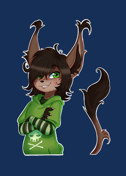 4_fingers absurd_res alpha_channel anthro black_nose brown_fur brown_hair chupacabra claws clothed clothing crossed_arms drawstring ear_tuft eric_dielli female fur green_eyes hair half_portrait hi_res hoodie inner_ear_fluff lemur2003_(artist) looking_at_viewer outline pattern_clothing raised_tail short_hair simple_background skull_and_crossbones smile solo striped_clothing striped_shirt sweater tail_tuft transparent_background tuft
Rating: Safe
Score: 5
User: Eric_Dielli
Date: August 17, 2017 4_fingers absurd_res alpha_channel anthro black_nose brown_fur brown_hair chupacabra claws clothed clothing crossed_arms drawstring ear_tuft eric_dielli female fur green_eyes hair half_portrait hi_res hoodie inner_ear_fluff lemur2003_(artist) looking_at_viewer outline pattern_clothing raised_tail short_hair simple_background skull_and_crossbones smile solo striped_clothing striped_shirt sweater tail_tuft transparent_background tuft
Rating: Safe
Score: 5
User: Eric_Dielli
Date: August 17, 2017
