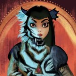 Rating: s
ID: 5536935
Date: 2025-04-28 21:24:23 -0400
Status: active
Score: 2
1:1 accessory amuseboosh black_body black_fur black_hair claws clothing disney disney_parks dress felid feline female feral flower flower_in_hair fur furniture gem ghost hair hair_accessory headshot_portrait human inside jewelry lady_hephaestia long_hair looking_at_viewer mammal mid_transformation necklace open_mouth pantherine plant portrait pupils sharp_teeth siberian_tiger sitting slit_pupils sofa solo spirit striped_body striped_fur stripes teeth the_haunted_mansion tiger white_body white_fur post #5536935