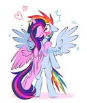 Rating: s
ID: 4957900
Date: 2024-08-02 01:51:00 -0400
Status: active
Score: 44
blue_body blush blush_lines duo equid equine eyes_closed feathered_wings feathers female female/female feral friendship_is_magic hair hasbro heart_symbol horn horse kissing mammal multicolored_hair my_little_pony mythological_creature mythological_equine mythology pegasus pony purple_body purple_eyes rainbow_dash_(mlp) rainbow_hair simple_background surprise_kiss surprised_expression twilight_sparkle_(mlp) tylerdashart white_background wide_eyed wing_boner winged_unicorn wings post #4957900