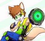 Rating: s
ID: 3845861
Date: 2023-01-31 15:47:17 -0500
Status: active
Score: 14
2017 anthro backpack biped black_nose blizzard_entertainment blue_bottomwear blue_clothing bottomwear brown_ears brown_hair clothed clothing cute_fangs devil-vox digital_drawing_(artwork) digital_media_(artwork) fangs fully_clothed fur gesture green_bottomwear green_clothing green_eyes green_shirt green_tank_top green_topwear gun hair hand_gesture kemono looking_at_viewer lucio_(overwatch) male monotone_hair monotone_tail multicolored_body multicolored_fur open_mouth open_smile overwatch pointing pointing_at_viewer pointing_gun ranged_weapon shirt signature simple_background smile solo tail tan_body tan_fur tan_tail tank_top teeth tongue topwear toxey_clawwolf two_tone_body two_tone_fur visor weapon white_body white_fur yellow_backpack post #3845861