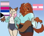 Rating: s
ID: 4123141
Date: 2023-06-21 06:49:38 -0400
Status: active
Score: 12
alternate_form angelina_davis anthro anthrofied bisexual_pride_colors bottomwear breasts canid canine canis claws cleavage clothed clothing collie demigirl_pride_colors demisexual_pride_colors denim denim_bottomwear denim_clothing denim_shorts domestic_cat domestic_dog duo ear_piercing ear_ring felid feline felis female finger_claws fluffy genevieve_ryan handpaw hasbro herding_dog hi_res hoodie hotpants javatello jewelry lesbian_pride_colors lgbt_pride littlest_pet_shop littlest_pet_shop:_popular lps_252 lps_5 mammal necklace pastoral_dog pawpads paws piercing pride_colors ring_piercing sapphic_pride_colors sheepdog shirt shorts siamese stretch_marks tail topwear post #4123141