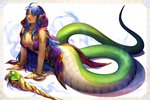 Rating: s
ID: 2467547
Date: 2020-10-30 12:44:12 -0400
Status: active
Score: 47
2020 apode armband armor artsunisiju bleu_(breath_of_fire) blue_eyes blue_hair bracelet breasts breath_of_fire capcom clothed clothing draconcopode ear_piercing ear_ring female fully_clothed green_body green_scales hair hi_res humanoid humanoid_pointy_ears jewelry lamia legless looking_at_viewer lying magic_staff on_front piercing pointy_ears reptile ring_piercing scales scalie serpentine simple_background smile snake solo split_form staff post #2467547