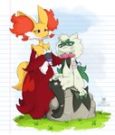 Rating: s
ID: 5310160
Date: 2025-01-15 19:38:59 -0500
Status: active
Score: 99
2024 ambiguous_gender anthro avery_(razgrizdl) band-aid bandage bodily_fluids canid canine choice_band claws delphox dirty duo felid feline female_(lore) fur generation_6_pokemon generation_9_pokemon grass green_body green_fur green_hair hair healing hi_res inner_ear_fluff jewelry mammal mask maskless meowscarada necklace nintendo orange_body orange_eyes orange_fur pink_eyes plant pokemon pokemon_(species) potion_(pokemon) razgrizdl red_body red_fur rock rose_(razgrizdl) sibling_(lore) signature sister_(lore) sisters_(lore) sitting tears tuft white_body white_fur yellow_body yellow_fur post #5310160