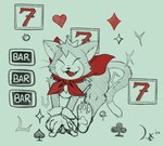 Rating: s
ID: 5358842
Date: 2025-02-08 02:55:08 -0500
Status: active
Score: 14
2025 ambiguous_gender anthro cait_sith_(ff7) cape chest_tuft clothing clubs_(suit) countershade_face countershading crown cute_fangs diamonds_(suit) dipstick_tail domestic_cat english_text eyes_closed fangs felid feline felis final_fantasy final_fantasy_vii gloves handwear headgear heart_symbol hi_res mammal markings open_mouth pawpads salaciouslx selective_coloring signature simple_background sketch solo spades_(suit) square_enix suit_symbol tail tail_markings teeth text tongue tuft tuxedo_cat whiskers post #5358842