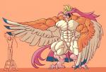 Rating: s
ID: 1013412
Date: 2016-10-04 23:49:49 -0400
Status: active
Score: 8
anthro anthrofied avian beak biceps big_biceps big_muscles bird black_body black_feathers black_markings blue_body blue_eyes blue_feathers blue_markings blush bottomwear claws clothed clothing colored digital_media_(artwork) duo eye_contact feathered_wings feathers feet front_view generation_6_pokemon grey_claws huge_muscles human hyper hyper_muscles larger_male light looking_at_another male mammal manly markings mega_evolution mega_pidgeot multicolored_body multicolored_feathers muscular muscular_male naturally_censored nintendo nude obliques orange_background orange_theme pants pecs pink_beak pink_body pink_feathers pokemon pokemon_(species) pokemorph pose pubes quads serratus shaded shirt signirsol simple_background size_difference smaller_male solo_focus standing tail tail_feathers talons tan_body tan_feathers tan_pubes thick_neck toes topwear wings yellow_body yellow_feathers post #1013412