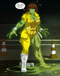 Rating: s
ID: 4752192
Date: 2024-04-30 02:39:43 -0400
Status: active
Score: 26
2023 2_toes 3_fingers absurd_res after_transformation alternate_species anthro april_o'neil auburn_hair big_breasts biped blue_eyes bodily_fluids boots breasts canister clothed clothing colored container dialogue digital_drawing_(artwork) digital_media_(artwork) english_text feet female fingers footwear furrification green_body green_skin hair hi_res humanoid jumpsuit looking_at_viewer muscular mutagen partially_clothed_anthro partially_clothed_female reptile scalie shell shoes smile smiling_at_viewer solo speech_bubble standing sweat sweatdrop teenage_mutant_ninja_turtles teenage_mutant_ninja_turtles_(1987) text thick_thighs tight_clothing toes torn_clothing traffic_cone transformation triplexmile turtle white_clothing white_footwear yellow_clothing yellow_jumpsuit post #4752192