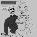 Rating: s
ID: 5646963
Date: 2025-06-16 18:29:21 -0400
Status: pending
Score: 12
1:1 2025 4chan animatronic anthro avian bald bib bird black_and_white breasts cavemanon_studios chicken clothed clothing collared_shirt crossover curvy_figure dialogue digital_media_(artwork) duo english_text espectro111222 exclamation_point eyelashes eyewear female five_nights_at_freddy's five_nights_at_freddy's_2 galliform gallus_(genus) human i_wani_hug_that_gator inco_(iwhtg) machine male male/female mammal monochrome panties phasianid robot rosy_cheeks scottgames segmented_arms segmented_body sharp_teeth shirt skimpy smile stubble sunglasses teeth text thick_thighs topwear toy_chica_(fnaf) under_boob underwear wide_hipped_anthro wide_hipped_female wide_hips post #5646963