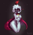 Rating: s
ID: 3562121
Date: 2022-09-12 03:01:10 -0400
Status: active
Score: 101
2022 2_horns anthro artist_logo bell bell_collar biped black_eyes bovid breasts cape caprine clothing collar crown cult_of_the_lamb eyelashes featureless_breasts female fingers flaming_crown full-length_portrait fur grey_background grey_body hallokita hand_between_legs hand_on_hip headgear hi_res hooved_fingers hooves horizontal_pupils horn kneeling lamb_(cult_of_the_lamb) logo mammal massive_monster_(studio) navel portrait pose pupils red_clothing red_crown_(cult_of_the_lamb) segmented_horn shaded sheep simple_background soft_shading solo white_body white_fur wide_hips wool_(fur) post #3562121