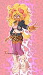 Rating: s
ID: 4724597
Date: 2024-04-16 15:17:19 -0400
Status: active
Score: 8
2022 abstract_background absurd_res agejo alternative_fashion animal_print anthro belt big_hair biped black_clothing black_jacket black_topwear blonde_hair blue_eyeshadow boots bottomwear bovid bra bra_peek bracelet breasts caprine cleavage clothed clothing cross cross_necklace drag_(fashion) drag_queen ear_piercing ear_ring eye_waterline eyeshadow female footwear ganguro_(fashion) gem gesture goat gold_(metal) gold_bracelet gold_jewelry gyaru hair hand_gesture hi_res horn huge_nails humanoid_hands j-fashion jacket jewelry legwear leopard_print long_nails makeup mammal miniskirt necklace norithecat patreon patreon_logo pearl_(gem) pearl_necklace piercing pink_eyes ponytail ring_piercing shoes skirt solo sparkling_nails square_nails standing sujimori_hair text text_on_clothing topwear tsuyome underwear url v_sign white_clothing white_topwear y2k_(graphic_design) post #4724597