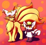 Rating: s
ID: 4515985
Date: 2024-01-05 11:52:36 -0500
Status: active
Score: 14
2016 2_tails ambiguous_gender anthro black_nose chen_(touhou) clothing duo female_(lore) feral fur generation_1_pokemon generation_6_pokemon green_clothing green_hat green_headwear hair hat headgear headwear inika-xeathis looking_at_another meowstic multi_tail multicolored_body multicolored_fur ninetales nintendo orange_eyes orange_hair pawpads paws pokemon pokemon_(species) ran_yakumo shaded shadow simple_background standing tail touhou two_tone_body two_tone_fur two_tone_tail wearing_hat white_body white_clothing white_hat white_headwear yellow_body yellow_fur post #4515985