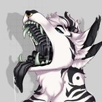 Rating: s
ID: 3818310
Date: 2023-01-17 21:07:05 -0500
Status: active
Score: 20
1:1 animal_print anthro beansbizzar black_tongue blue_eyes bodily_fluids dragon dripping equid equine facial_piercing fangs fur hi_res horn hybrid jewelry long_tail long_tongue male mammal mouth_shot multi_ear multicolored_body mythological_creature mythological_scalie mythology nitro_(nitrozerg) nose_piercing nose_ring open_mouth piercing ring_piercing saliva saliva_drip saliva_on_tongue scalie side_view solo striped_body striped_fur stripes tail teeth teeth_showing tongue yin_yang zebra zebra_print post #3818310