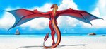 Rating: s
ID: 3544785
Date: 2022-09-03 04:15:35 -0400
Status: active
Score: 174
2021 absurd_res anthro beach blonde_hair blue_eyes butt cloud day delta.dynamics detailed_background dragon european_mythology eztli_(user_55) female hair hi_res horn light looking_at_viewer mythological_creature mythological_scalie mythology nude orange_hair pinup pose raised_tail red_body rock scalie sea seaside shore smile solo sunlight tail tail_motion tailwag water western_dragon winged_arms wings wyvern yellow_body post #3544785