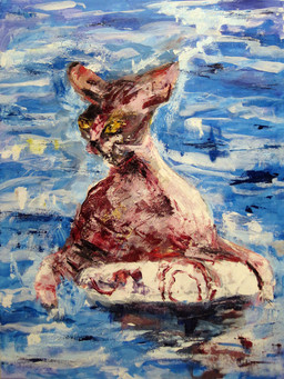 Rating: s
ID: 5666526
Date: 2025-06-25 09:45:26 -0400
Status: active
Score: 2
3:4 ambiguous_gender domestic_cat felid feline felis feral hairless hairless_cat mammal naircat partially_submerged realistic solo sphynx_(cat) water post #5666526
