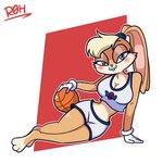 Rating: s
ID: 5334769
Date: 2025-01-27 18:08:46 -0500
Status: active
Score: 23
1:1 2022 anthro ball basketball_(ball) basketball_uniform blonde_hair blue_eyes blush breasts buckteeth cleavage clothed clothing digital_media_(artwork) female gloves hair handwear lagomorph leporid lola_bunny looking_at_viewer looney_tunes mammal nosoyroh rabbit simple_background smile solo space_jam sportswear tan_body teeth tune_squad_outfit uniform warner_brothers post #5334769