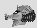 Rating: s
ID: 5551648
Date: 2025-05-05 20:21:44 -0400
Status: active
Score: 5
2025 ammit anthro black_eyebrows blue_sky_studios closed_smile clothing common_hippopotamus conditional_dnp crocodile crocodilian deity digitaldomain123 egyptian egyptian_clothing egyptian_headdress eyebrows eyelashes felid female grey_background greyscale hippopotamid hybrid leopard lips mammal monochrome mouth_closed pantherine pupils reptile scalie sharp_teeth side_view simple_background smile solo teeth the_anubis_tapestry thick_eyelashes thick_lips thick_neck post #5551648
