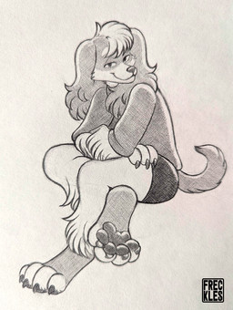 Rating: s
ID: 5702569
Date: 2025-07-11 20:55:21 -0400
Status: active
Score: 4
anthro biped bird_dog canid canine canis claws clothed clothing cloves_(freckles) domestic_dog floppy_ears freckles_(artist) fur graphite_(artwork) hunting_dog male mammal monochrome pawpads paws smile solo spaniel tail traditional_media_(artwork) post #5702569