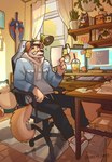 Rating: s
ID: 5172782
Date: 2024-11-10 12:35:29 -0500
Status: active
Score: 26
adastra adastra_(series) amicus_(adastra) anthro biped bottomwear canid canine canis chair clothing computer_keyboard domestic_dog echo_project eyebrows eyes_closed fingers floppy_ears furniture greyy hat headgear headwear hi_res hylian_shield male mammal master_sword melee_weapon nintendo pants pokemon shield solo sword tail the_legend_of_zelda weapon window post #5172782