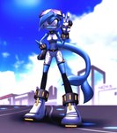 Rating: s
ID: 4329973
Date: 2023-10-03 13:34:11 -0400
Status: active
Score: 12
absurd_res anthro blue_body blue_skin boots bottomwear cetacean city cityscape clothing dolphin eyewear fan_character female footwear gesture glasses gloves hand_gesture hand_on_hip handwear hi_res hotpants mammal marine midriff sega shirt shoes shorts solo sonic_legacy sonic_the_hedgehog_(series) speendlexmk2 tank_top tempest_the_dolphin toothed_whale topwear v_sign yellow_eyes post #4329973