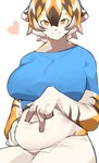 Rating: s
ID: 3037753
Date: 2021-11-21 22:09:42 -0500
Status: active
Score: 37
absurd_res anthro arknights aspirindabaitu belly big_breasts breasts clothing countershading crop_top deep_navel felid female hi_res hypergryph looking_at_viewer mammal midriff navel navel_fetish navel_stretch pantherine potbelly shirt slightly_chubby solo studio_montagne tiger topwear waaifu_(arknights) post #3037753