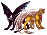 Rating: s
ID: 352697
Date: 2013-07-15 15:32:36 -0400
Status: active
Score: 11
amber_eyes armor black_body black_fur blue_eyes cardcaptor_sakura claws duo feathered_wings feathers felid feral fluffy fluffy_tail fur gem hi_res insect_wings keroberos lepidopteran_wings lion lisannexx male mammal pantherine simple_background smile spinel_sun tail white_background wings yellow_body yellow_fur post #352697
