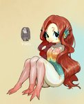 Rating: s
ID: 2588101
Date: 2021-01-26 13:22:30 -0500
Status: active
Score: 28
3_legs 3_toes amabie armless asian_mythology beak bubble ear_fins ear_frill east_asian_mythology feet female fin frill_(anatomy) hair japanese_mythology long_hair marine merfolk meziro001 multicolored_body mythology pseudo_clothing red_hair scales simple_background sitting solo split_form toes yokai post #2588101