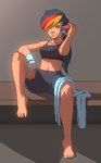 Rating: s
ID: 326498
Date: 2013-05-10 20:28:51 -0400
Status: active
Score: 21
alternate_species black_hair blonde_hair brown_eyes digital_media_(artwork) female friendship_is_magic hair hasbro human humanized kevinsano mammal multicolored_hair my_little_pony ponytail rainbow_dash_(mlp) rainbow_hair red_hair sitting solo spread_legs spreading post #326498