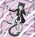 Rating: s
ID: 1216230
Date: 2017-05-14 00:39:34 -0400
Status: active
Score: 12
5_fingers alternative_fashion anthro black_body black_fur boots bottomwear clothing digital_media_(artwork) domestic_cat eyewear fangs felid feline felis female fingers footwear fur glasses goth gun hair handgun hi_res long_hair looking_at_viewer mammal medizy necktie pistol purple_eyes ranged_weapon shoes simple_background skirt smile solo suit teeth tuxedo_cat tuxie tuxie_belle weapon white_body white_fur post #1216230
