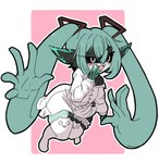 Rating: s
ID: 5587722
Date: 2025-05-21 03:57:27 -0400
Status: pending
Score: 0
absurd_res big_ears black_body black_sclera blush blush_lines blush_stickers clothing eyebrows eyelashes female front_view fusion green_hair green_markings grey_body hair hatsune_miku hi_res humanoid humanoid_pointy_ears imp legwear looking_at_viewer markings midna nintendo open_mouth open_smile pink_background pointy_ears prehensile_hair raised_eyebrow short_stack simple_background smile solo the_legend_of_zelda thick_thighs thigh_highs topwear twili twilight_princess twintails_(hairstyle) umbrant vocaloid white_background white_clothing white_eyes white_legwear white_thigh_highs white_topwear wide_hips post #5587722