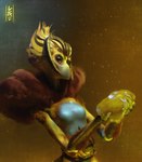 Rating: s
ID: 3997044
Date: 2023-04-17 00:55:37 -0400
Status: active
Score: 19
2020 4_eyes absurd_res anthro anthrofied arthropod ashenhare bee breasts brown_body brown_fur compound_eyes detailed detailed_eyes featureless_breasts female film_grain food front_view fur gold_(metal) gold_jewelry gradient_background half-length_portrait hi_res holding_food holding_object hollow_knight honey_(food) hymenopteran insect jewelry mouthless multi_eye neck_tuft offering_food particles pollen portrait queen_vespa_(hollow_knight) realistic simple_background solo standing team_cherry three-quarter_view tuft yellow_body yellow_fur post #3997044