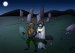 Rating: s
ID: 5595734
Date: 2025-05-24 18:55:37 -0400
Status: active
Score: 0
anthro arwenscoots bottomwear canid canine clothing conditional_dnp druid duo female field fox full_moon grass gulonine magic_user male mammal marten melee_weapon moon mountain mustelid musteline pants pine_marten plaid plant robe rock_circle shield sky star sword tattoo torque tribal_spellcaster weapon post #5595734