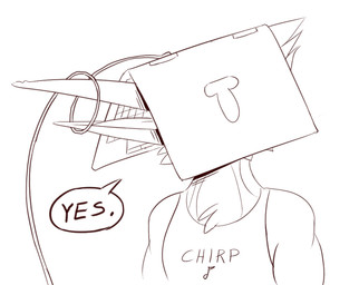 anti_dev avian beak bird black_and_white cable clothing computer crew_(anti_dev) english_text laptop low_res monochrome outline pileated_woodpecker shirt sketch solo speech_bubble tank_top text woodpecker
Rating: Safe
Score: 1
User: Nicklo6649
Date: April 18, 2018 anti_dev avian beak bird black_and_white cable clothing computer crew_(anti_dev) english_text laptop low_res monochrome outline pileated_woodpecker shirt sketch solo speech_bubble tank_top text woodpecker
Rating: Safe
Score: 1
User: Nicklo6649
Date: April 18, 2018