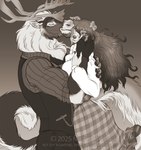 Rating: s
ID: 5520882
Date: 2025-04-21 17:07:07 -0400
Status: active
Score: 8
5_fingers anthro anthro_on_anthro antlers border_collie canid canine canis clothed clothed_anthro clothed_female clothed_male clothing collie deer domestic_dog dress duo face_lick female fingers flint_grant fur hair herding_dog hi_res horn humanoid_hands hybrid isabelle_stonecypher licking male male/female mammal myfurrymind new_world_deer pastoral_dog reindeer sheepdog shirt tail tongue topwear vest wolf post #5520882