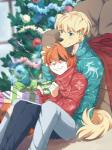Rating: s
ID: 990496
Date: 2016-09-07 22:40:01 -0400
Status: active
Score: 111
5_fingers anthro anthro_on_anthro bird_dog blue_eyes blush calico_cat canid canine canis christmas christmas_clothing christmas_present christmas_sweater christmas_topwear christmas_tree clothed clothing detailed_background digital_media_(artwork) domestic_cat domestic_dog duo eyes_closed felid feline felis fingers fumiko gift golden_retriever great_troubles grey_nose hair hazukashii_team hi_res holidays hunting_dog i_promise inside interspecies love male male/male mammal mottled orange_hair piebald pink_nose plant retriever romantic romantic_couple scott_(great_troubles) shaded sitting smile sweater teeth topwear tree vincent_(great_troubles) post #990496