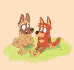 Rating: s
ID: 5136835
Date: 2024-10-24 17:55:22 -0400
Status: active
Score: 32
2024 adolescent adolescent_on_adolescent anthro australian_kelpie black_eyes bluey_(series) blush brown_body brown_ears brown_fur brown_hair brown_nose brown_tail canid canine canis digger_(bluey) digital_media_(artwork) domestic_dog duo eye_contact fur grass great_dane hair hand_on_leg hand_on_own_leg herding_dog hi_res looking_at_another love male male/male mammal mastiff molosser motion_lines multicolored_body multicolored_fur on_grass orange_body orange_fur outside pastoral_dog plant red_body red_fur red_hair red_tail romantic romantic_couple shaibey sheepdog sitting sitting_on_grass sitting_on_ground smile tail tail_motion tailwag teeth tiny_c_(bluey) tongue two_tone_body two_tone_fur young young_anthro young_male young_on_young post #5136835