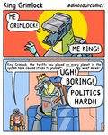 Rating: s
ID: 5535867
Date: 2025-04-28 08:24:58 -0400
Status: active
Score: 34
4:5 absurd_res anthro chair comic crown crown_only current_events dialogue dinosaur dinosaurcomics duo english_text furniture geopolitics grimlock hasbro headgear hi_res king machine mecha metallic_body not_furry political_comic politics prehistoric_species reptile royalty satire scalie solo_focus speech_bubble takara_tomy tariffs text theropod throne transformers tyrannosaurid tyrannosauroid tyrannosaurus tyrannosaurus_rex post #5535867