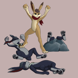 amazing analpaladin bandanna boulder evil_hare featureless_crotch fluffy fluffy_tail good_hare group hare hi_res jewelry lagomorph lying mammal monster_rancher necklace on_back paws rock simple_background step_pose
Rating: Safe
Score: 1
User: Kellion
Date: September 10, 2017 amazing analpaladin bandanna boulder evil_hare featureless_crotch fluffy fluffy_tail good_hare group hare hi_res jewelry lagomorph lying mammal monster_rancher necklace on_back paws rock simple_background step_pose
Rating: Safe
Score: 1
User: Kellion
Date: September 10, 2017