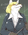Rating: s
ID: 4537080
Date: 2024-01-15 10:53:44 -0500
Status: active
Score: 49
4:5 alternate_species anthro big_breasts black_clothing black_suit blonde_hair blush breasts business_suit button_(fastener) canid canine chalkboard claws cleavage clothed clothing eyewear female fox fur furrification hair holding_object kemono looking_at_viewer looking_down mammal math monocle multicolored_body multicolored_fur neck_tuft pointer ran_yakumo shirt short_hair solo stick straining_buttons suit teacher topwear touhou tuft two_tone_body two_tone_fur white_body white_clothing white_fur white_shirt white_topwear yellow_body yellow_eyes yellow_fur yukaran_nosuke post #4537080