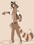 Rating: s
ID: 5596341
Date: 2025-05-24 23:51:35 -0400
Status: active
Score: 6
anthro backpack bottomwear clothing fist frown furret generation_2_pokemon hair hat headgear headwear hi_res kkoart male markings nintendo pants pokemon pokemon_(species) shirt solo striped_markings striped_tail stripes tail tail_markings topwear post #5596341