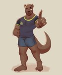 Rating: s
ID: 4226879
Date: 2023-08-11 13:41:56 -0400
Status: active
Score: 26
anthro barefoot blue_bottomwear blue_clothing blue_shorts bottomwear brown_body claws clothed clothing fangs feet finally_faded finger_claws fingers gesture hand_gesture hi_res male mammal muscular muscular_anthro muscular_male mustelid otter pointing pointing_at_viewer pose raul_(finally_faded) shirt shorts simple_background smile snaftfc solo standing teeth topwear whiskers post #4226879