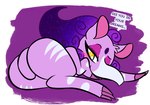 Rating: s
ID: 4839575
Date: 2024-06-09 04:23:56 -0400
Status: active
Score: 8
2023 butt butt_focus dialogue digital_drawing_(artwork) digital_media_(artwork) english_text eyeshadow female feral flat_colors fur hi_res makeup mammal nidra_(tfh) purple_body purple_fur shinkaku solo strategically_covered suggestive tail tail_covering_crotch talking_to_viewer tapir text them's_fightin'_herds yellow_eyes post #4839575