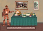 Rating: s
ID: 4439371
Date: 2023-11-27 10:52:41 -0500
Status: active
Score: 3
2021 aliasing ambiguous_gender cranberry_sauce ctdsnark digital_media_(artwork) english_text feast floor food framed_picture furniture holidays humanoid knife machine mashed_potatoes meat portrait_(object) robot robot_humanoid solo standing table text thanksgiving turkey_meat post #4439371
